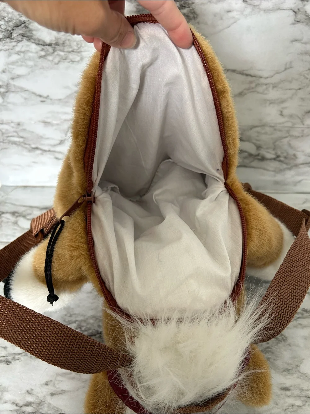 Plushland | kids Horse pony equestrian plush Backpack Y2K made in 2000